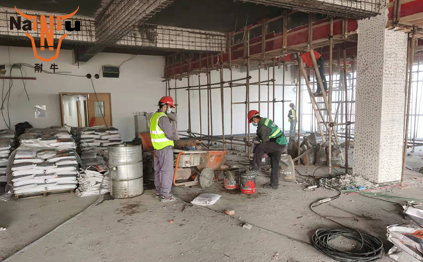 w66利来聚合物建补砂浆使用当苦衷项